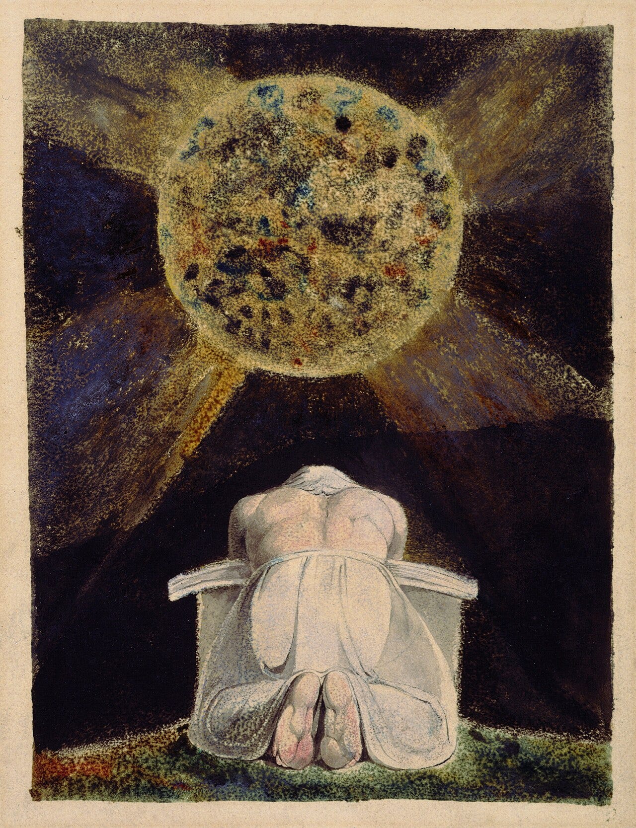 Blake’s frontispiece to The Song of Los.